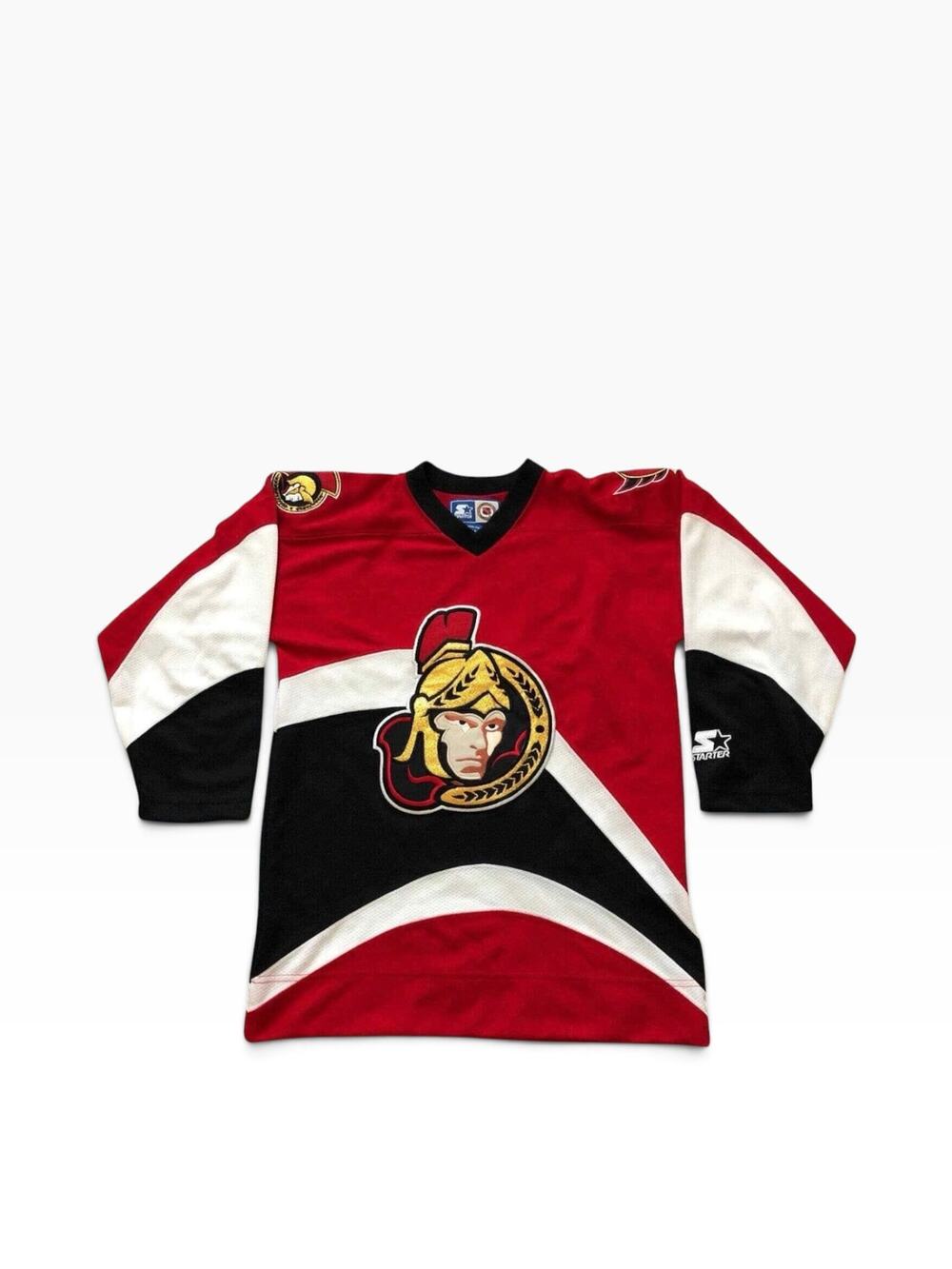 Vintage Starter Ottawa Senators Youth Small Starter Hockey Jersey VTG